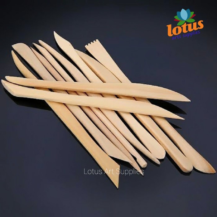 

Terlaris Wooden Clay Sculpture Knife Set 10