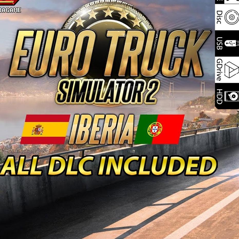 Termurah EURO TRUCK SIMULATOR 2 All DLC Included/ETS2/ETS 2 PC Full Version/GAME PC GAME/GAMES PC GA