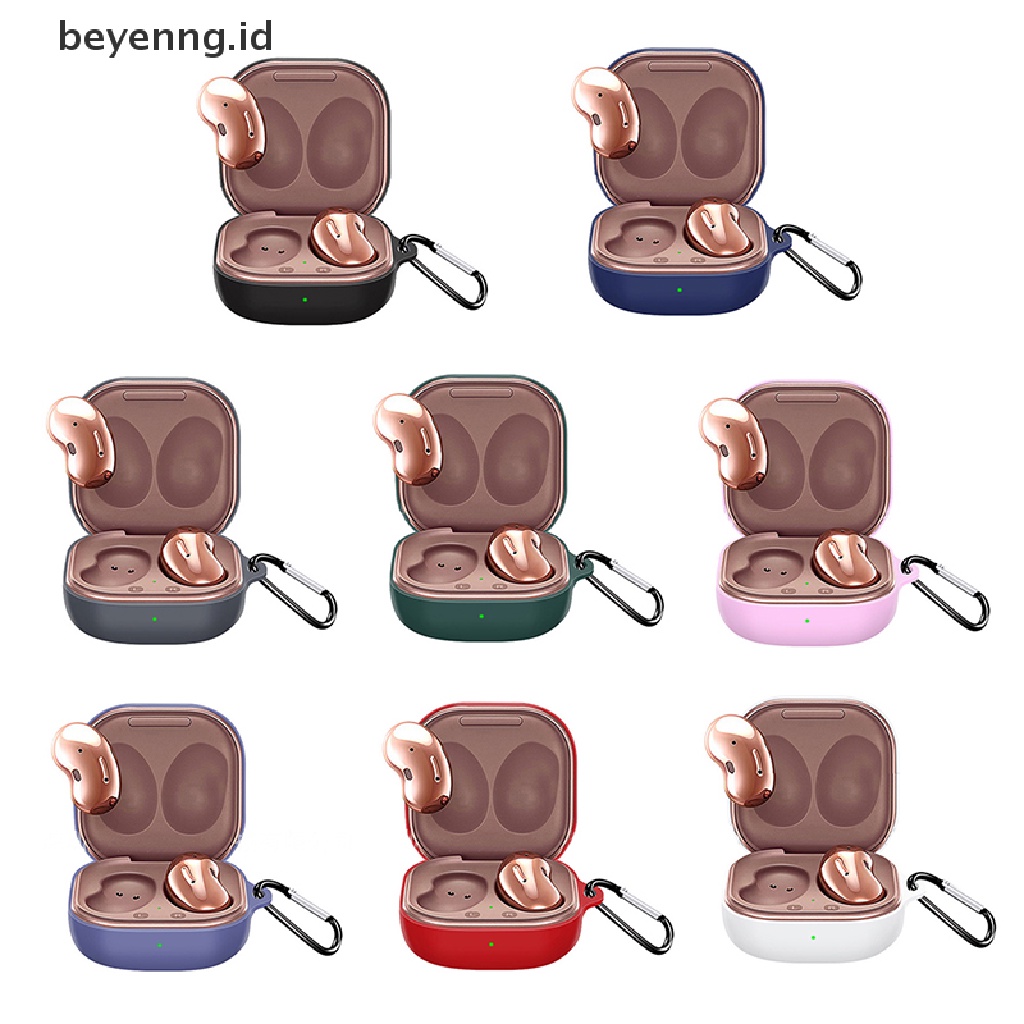 Beyen for Samsung Galaxy Buds 2case Soft Silicone Cover Untuk Samsung Bud2 Bud live ID