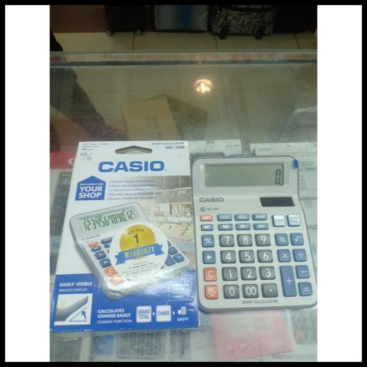 

Calculator Desktop Menggunakan Baterai Besar A2 Aa Mc12M Mc 12 M Casio