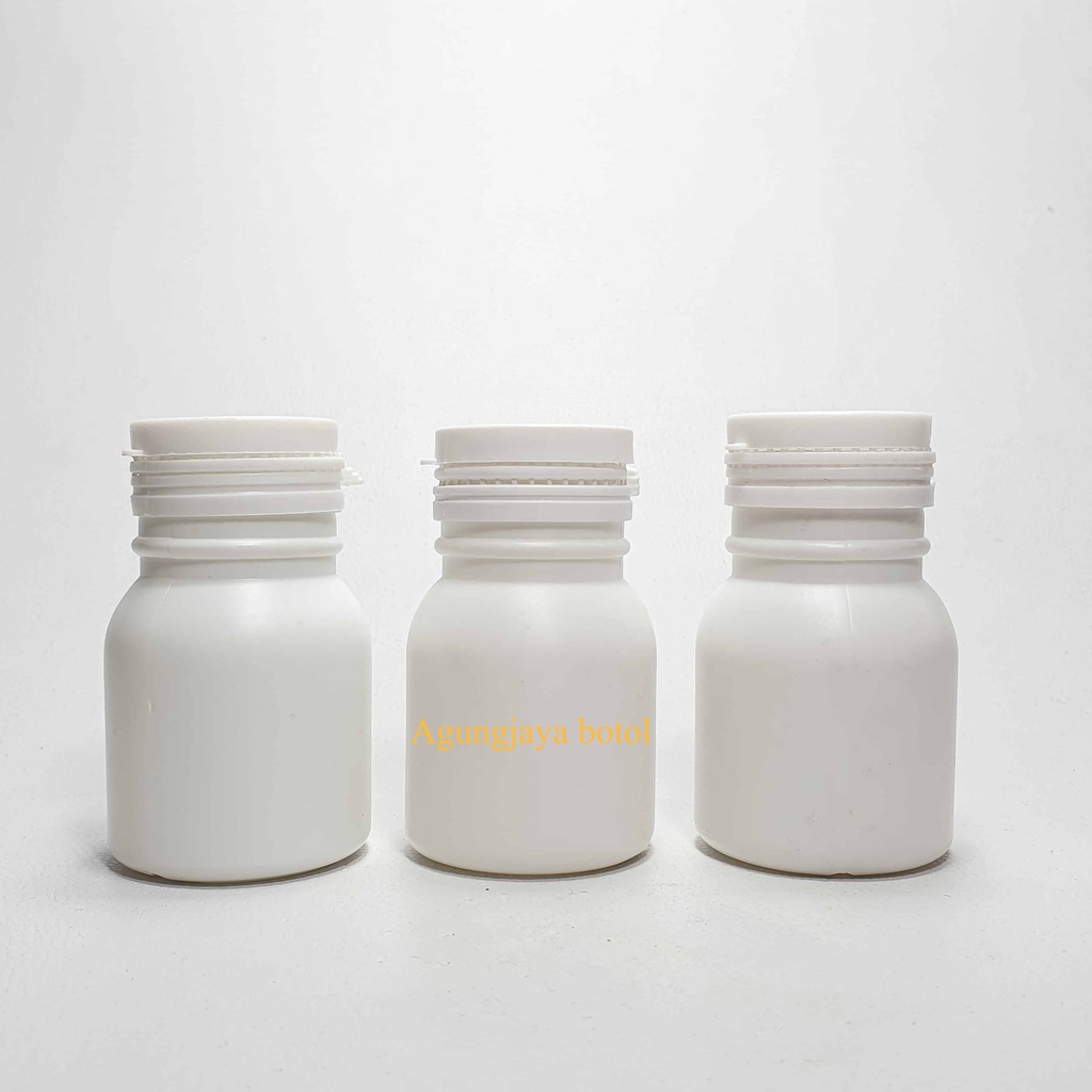 Botol Obat Kapsul Borobudur 100 Ml Dod Hdpe / Botol Hdpe / Botol Hdpe Obat / Botol Tablet / Botol Ka