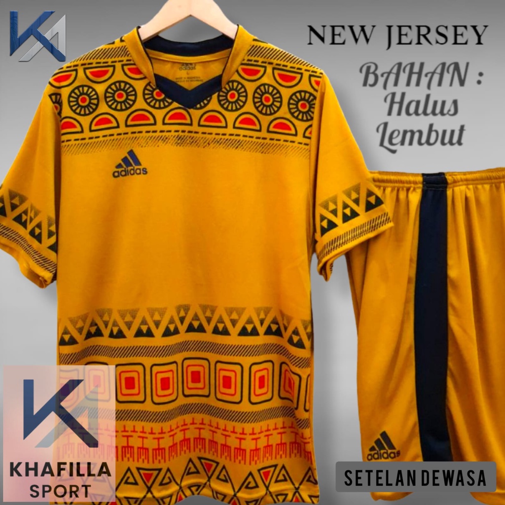 SETELAN BAJU JERSEY FUTSAL KAOS SEPAK BOLA DEWASA BADMINTON