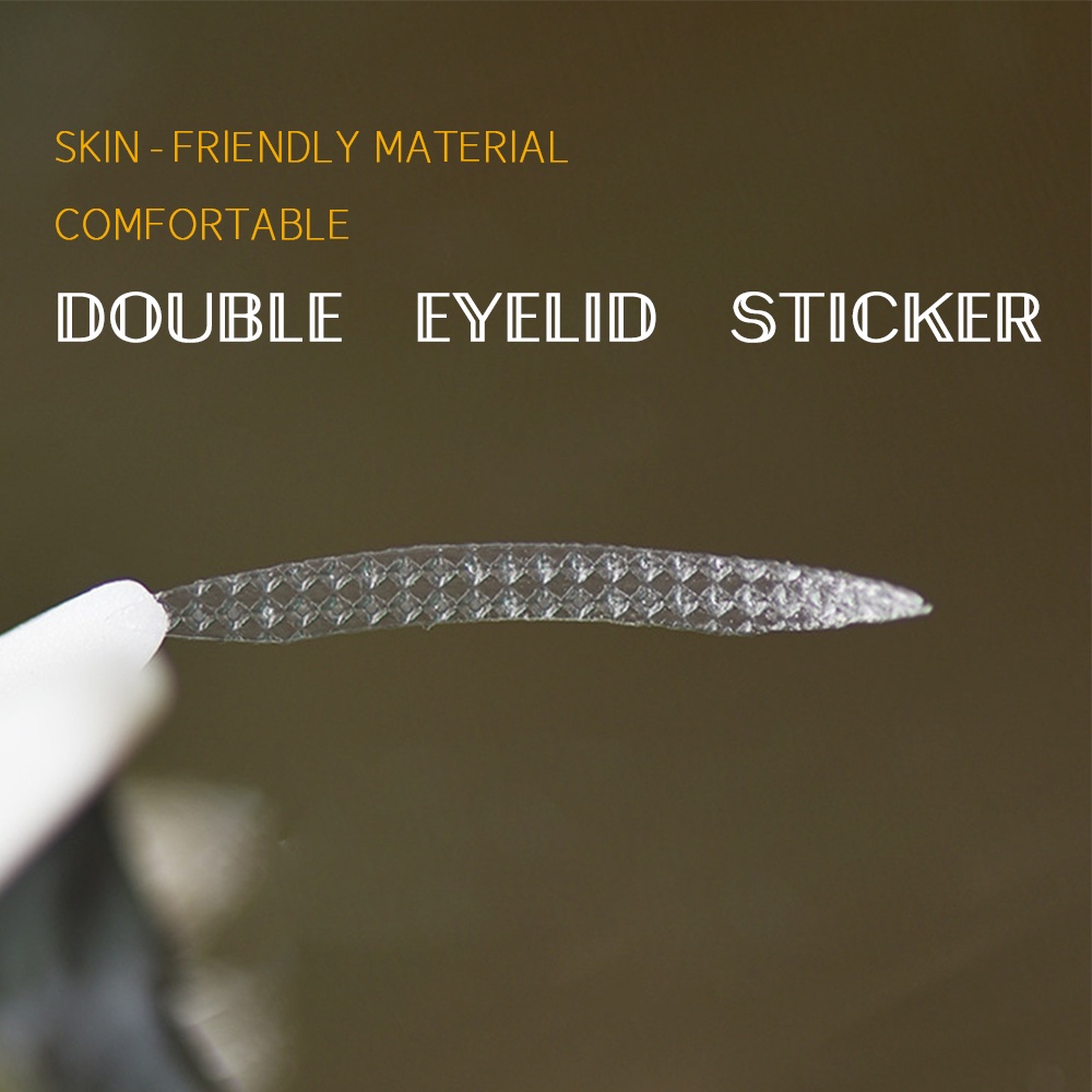 60 * 80mm Tahan Air Stiker Kelopak Mata Ganda Tak Terlihat Jejak Rose Gold Double Eyelid Patch Beberapa Model Firm Double Eyelid PasteMakeup Tools