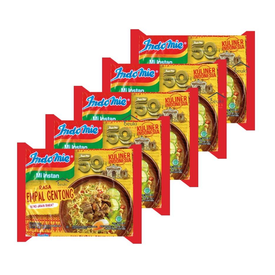 

Buruan beli 5PCS Indomie Kuliner Indonesia Kuah Empal Gentong Khas Jawa Barat 49