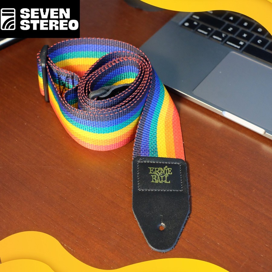 Ernie Ball Rainbow Polypro Guitar Strap