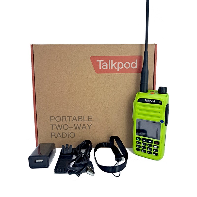 TALKPOD A36 PLUS A36P MULTI BAND HT AIRBAND VHF UHF 350 400 Mhz A36 P