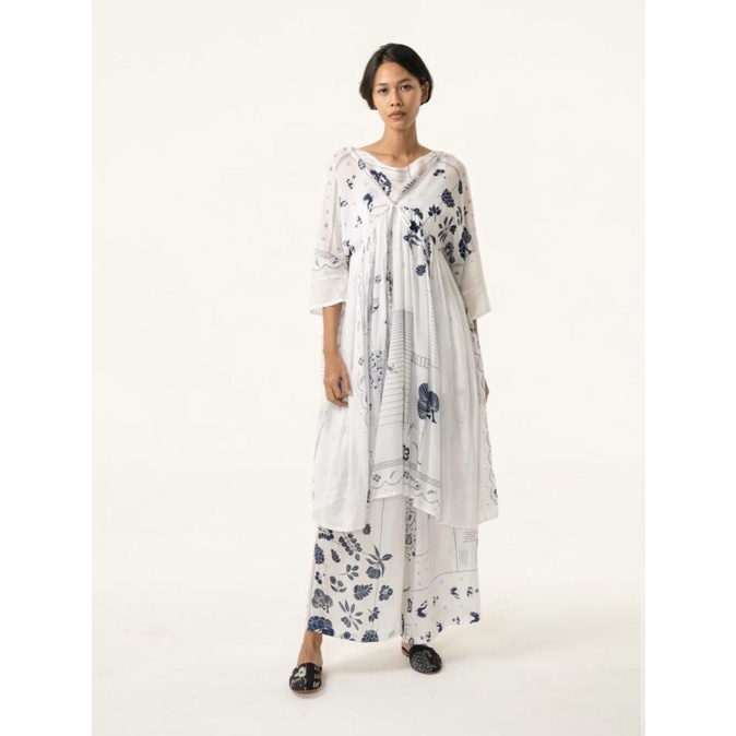 PROMO BAJU LOMBOK TAMBAL PUTIH DRESS SEJAUH SEJAUH MATA MEMANDANG BERKUALITAS