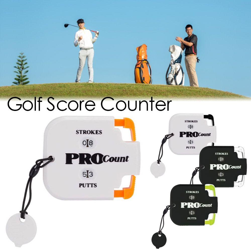 Alat Penghitung Skor Golf Nanas Outdoor Handy Two Digit Putt Score Counter