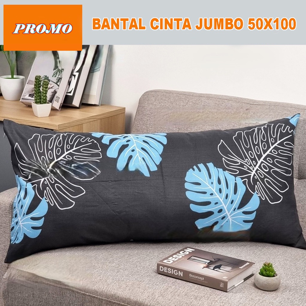 [✅COD] Bantal Cinta Jumbo 50x100 Pillow Dakron Premium Dekorasi Hiasan Kamar Aesthetic Perlengkapan Rumah