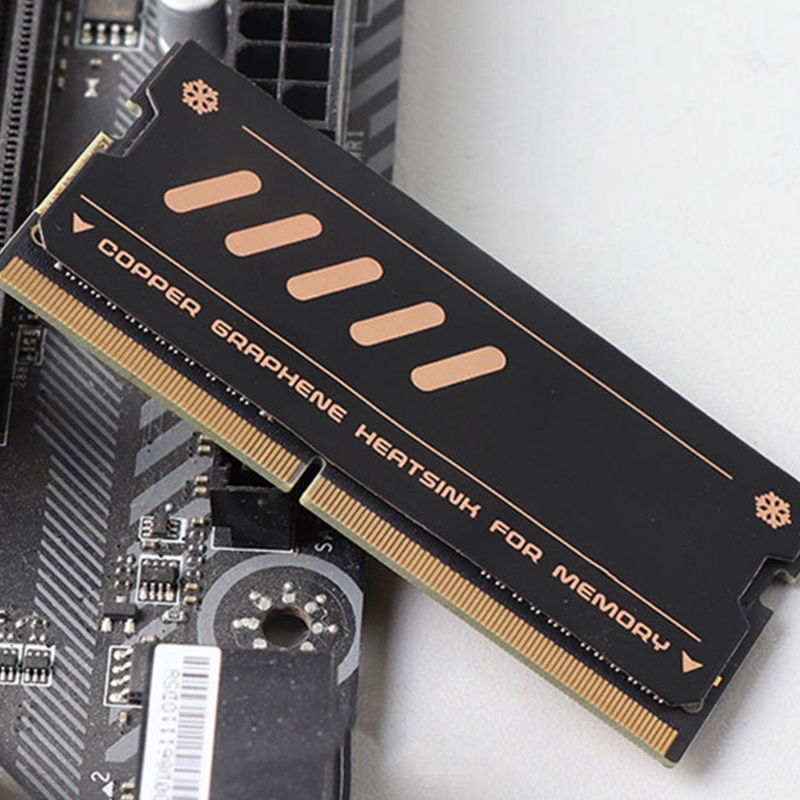 Bt Stiker Pendingin Heat Sink Heatsink Graphene Bahan Tembaga Untuk Laptop Untuk Memori DDR4/5