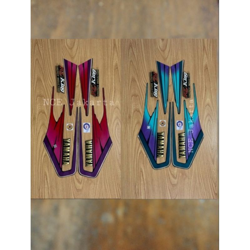 Strip Striping Emblem Yamaha Komplit King RXKING RX KING 1995