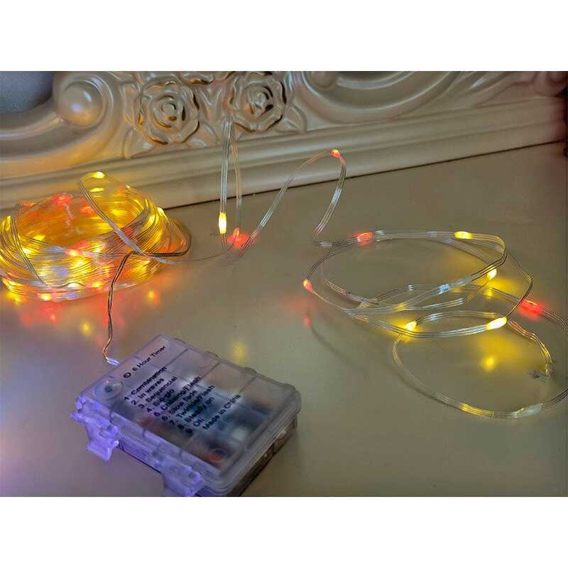 (BISA COD) FTIHSHP ANBLUB Lampu Hias String Lights Waterproof 100 LED 10 Meter + Remote - -14