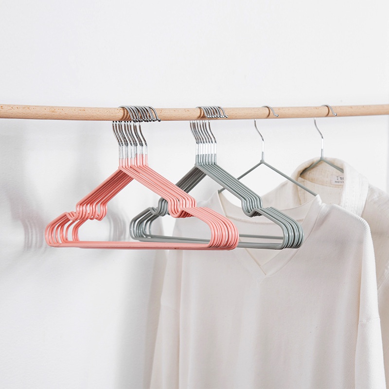 Hanger Pakaian Anti Karat Gantungan Baju Stainless Steel