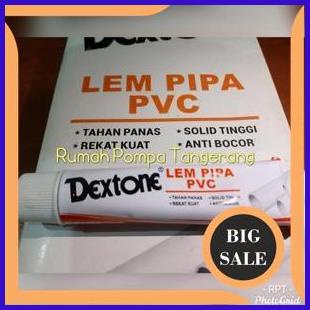 

last stok Lem pipa pvc tube merk Dextone 1F3BZ3