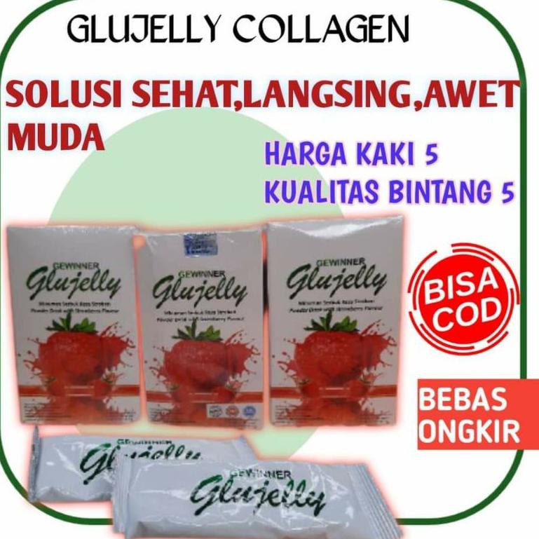 

[KODE 0462] GLUJELLY DRINK MINUMAN BERNUTRISI HARGA PER SACSET