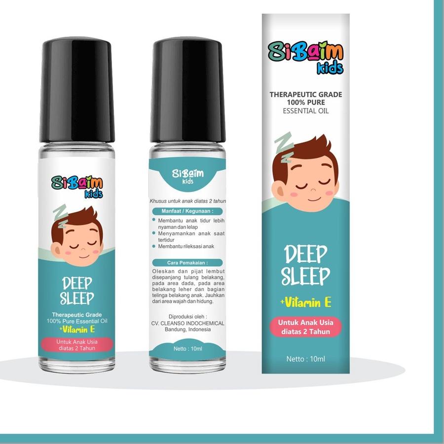 Ω Membuat Anak Tidur Lebih Nyenyak - SIBAIM KIDS DEEP SLEEP Essential Oil 10ml by psiko ➩