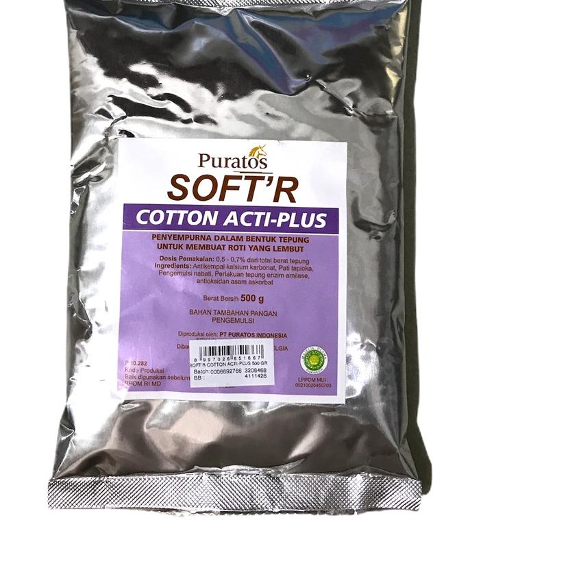 

➴ Puratos Soft'r Cotton Acti-Plus 500g Pelembut Roti ➬
