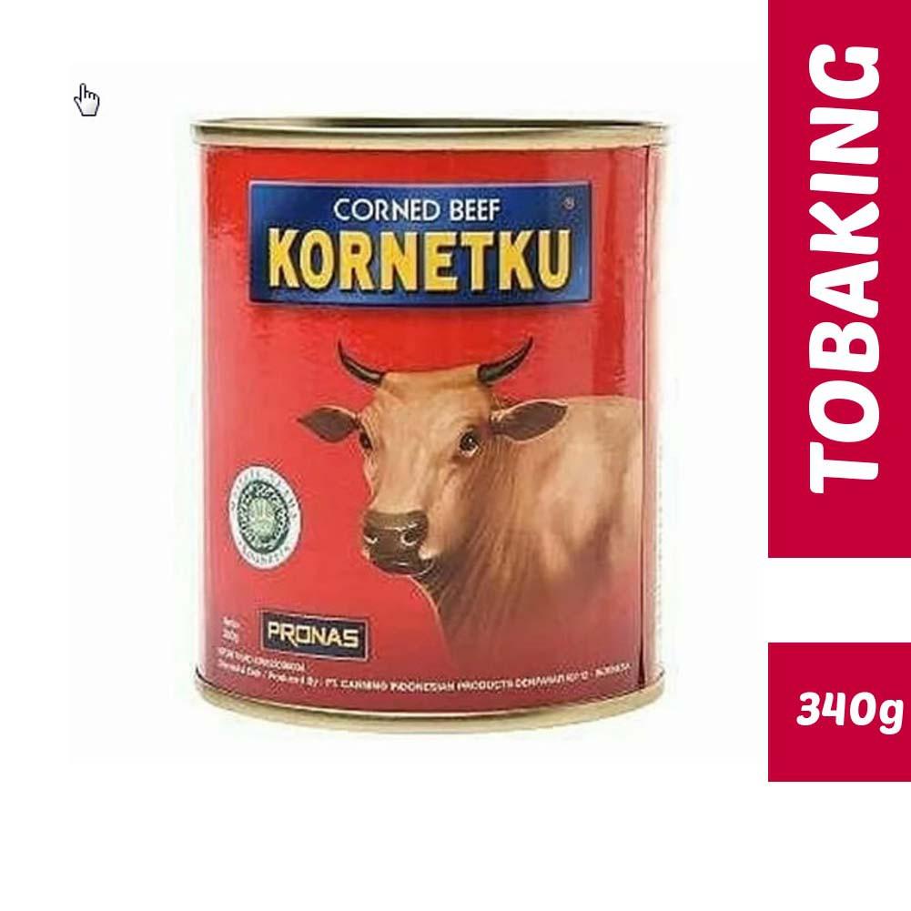 

>XG34448< Pronas Kornet Kornetku Corned Beef 340gr kornet daging sapi