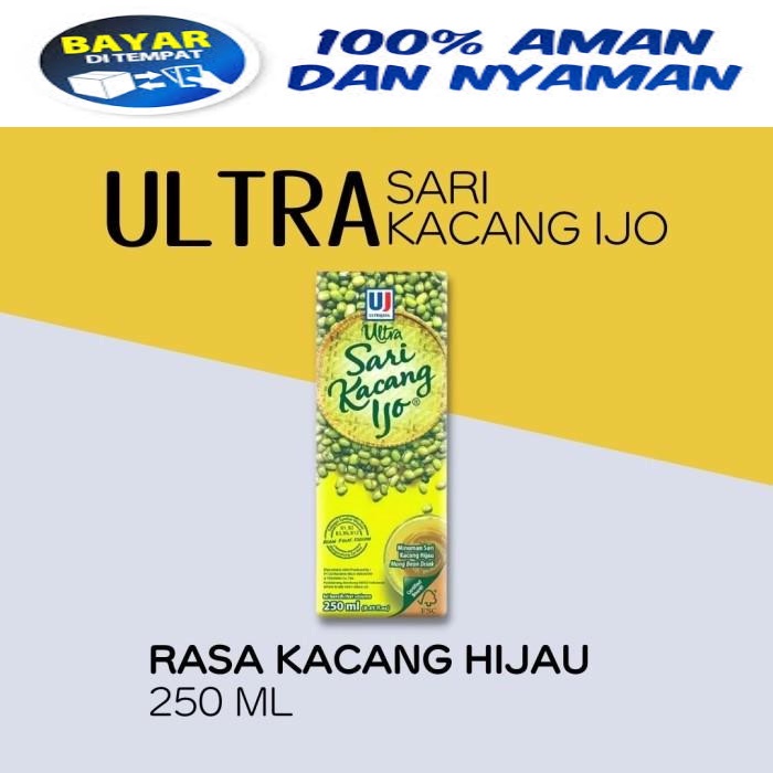 

MINUMAN ULTRA SARI KACANG IJO 250ml