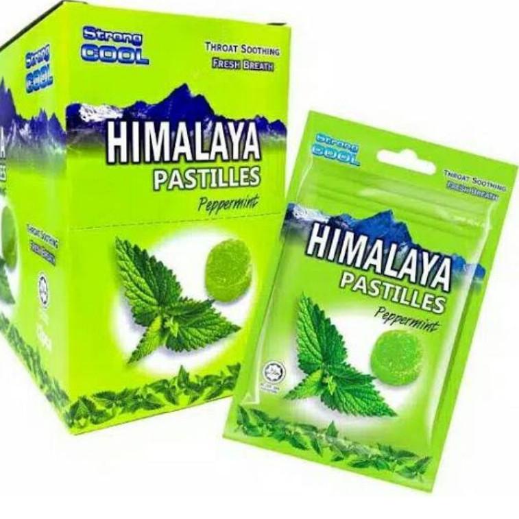 

✱ Permen himalaya pastiles 1 box+peppermint+12 pcs ☉