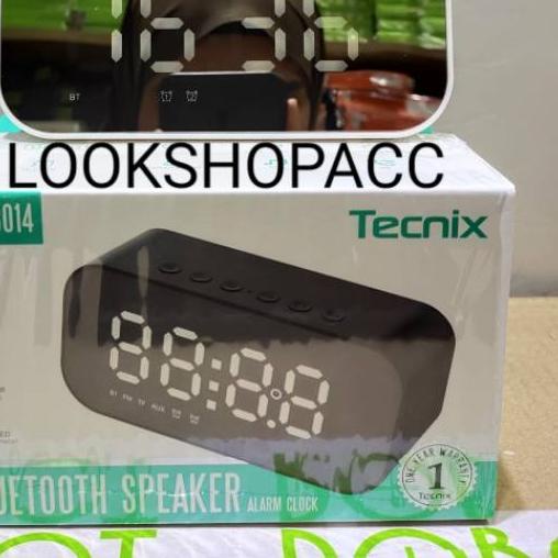 ➨ Speaker Bluetooth Tecnix SPK-B014 Wireless Clock Speaker Original Tecnix ✭