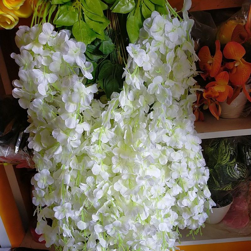 Bunga westeria jumbo/Bunga plastik/Bunga Artificial