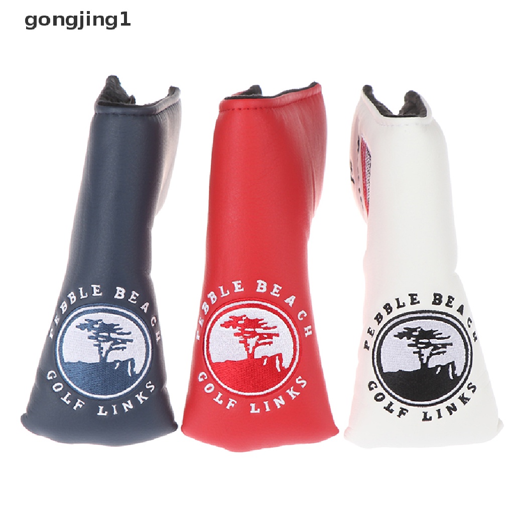 Ggg 1x Golf Cover Blade Putter Cover Kaitan Golf Untuk Putter Pantai Kerikil Bendera As  Id