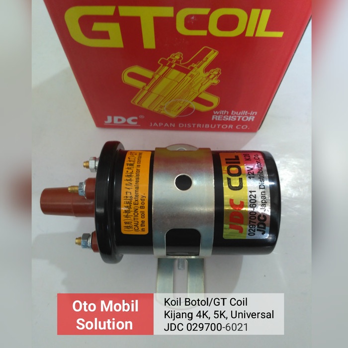 Gt Coil Koil Botol Denso Jdc 029700-6021 Original Kode 143