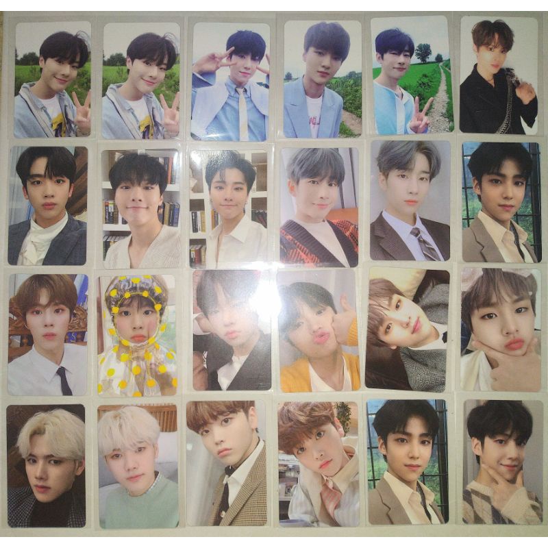 X1 ar fanclub pc photocard Seungyoun Woodz Seungwoo Victon Wooseok Up10tion Yohan Wei Dongpyo Mirae 