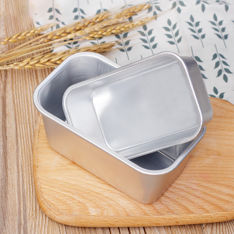 Hot Sale/Kitchen Loaf Tin Cetakan Kue/Aluminium Alloy Persegi Panjang Cetakan Roti Panggang Roti Tawar/Bread Loaf Muffin Baking Mold DIY Perlengkapan Bakeware