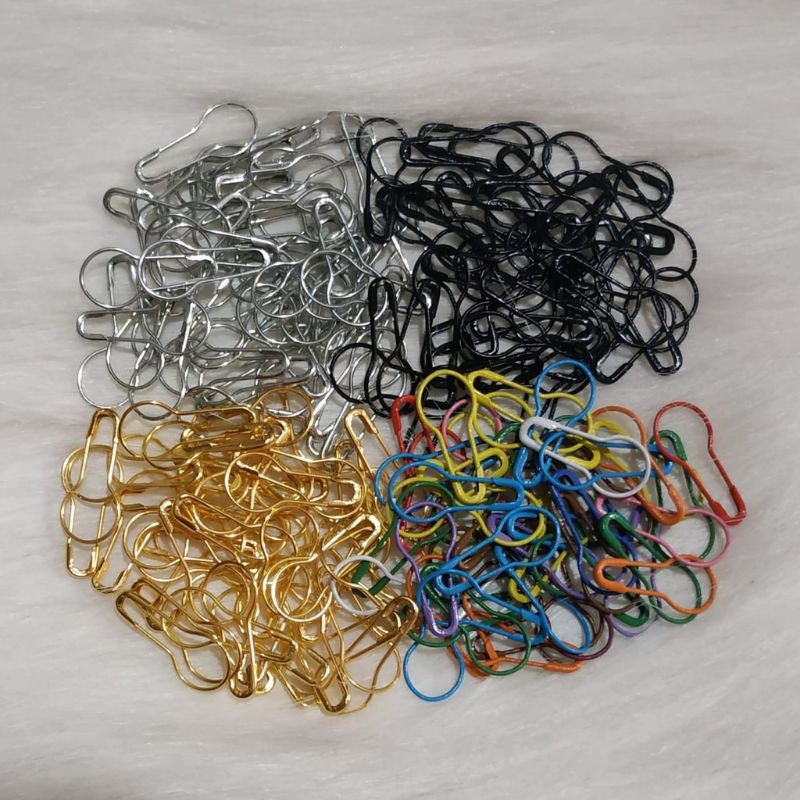 100pcs Peniti Bohlam - Peniti Bohlam Warna Warni