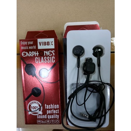 earphones classic vibox