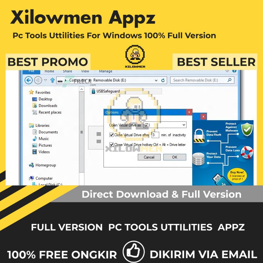 [Full Version] USB Safeguard Pro PC Tools Software Utilities Lifetime Win OS