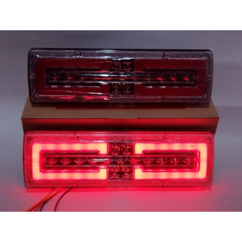 Lampu Stop Lamp Led Variasi KOTAK Running Universal Mobil Truk L300 Carry Futura Katana Panther