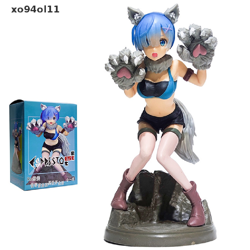 Xo Anime Re: Life In A Different World From Zero Rem Figure Bunny Girl Figure Mainan OL