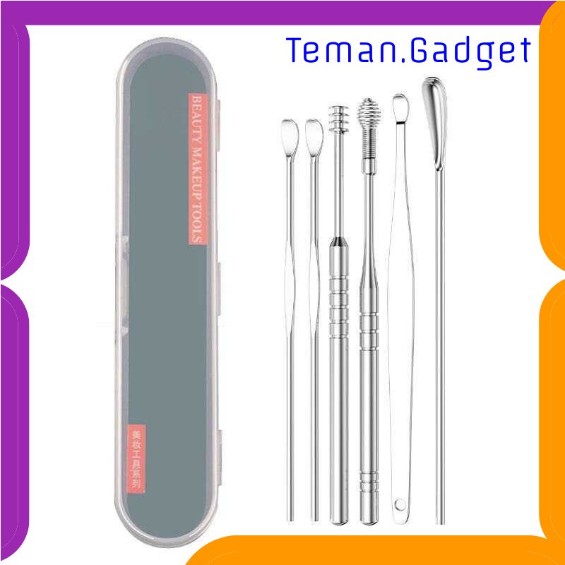 TG - PRW CWE Set Pembersih Telinga Korek Kuping 6 PCS - CW35