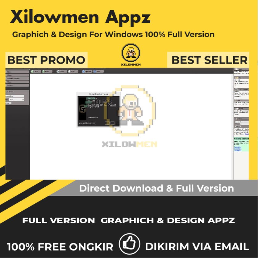 [Full Version] Graphic Tracer Professional Pro Design Graphics Lifetime Win OS