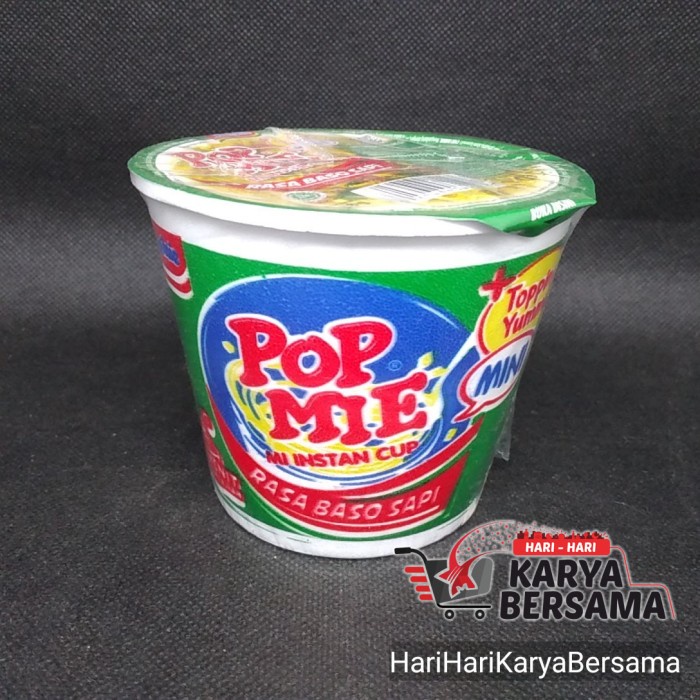 

POP MIE MINI INSTAN BASO SAPI 38GR