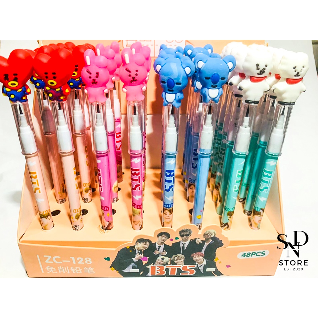 

Pensil / Pensil Bensia / Pensil sambung susun / Pensil Karakter - BT21