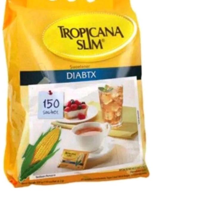 

✈ Gula Tropicana Slim DIABTX (isi 150 Sachet) ◙