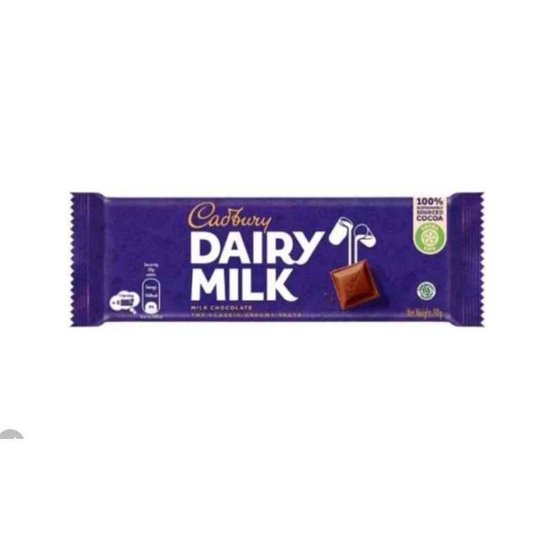 

Cadbury Cokelat Dairy Milk 90 gr Ed Maret 2026