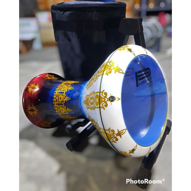 DARBUKA MOTIF 8INC FREE TAS KUNCI L