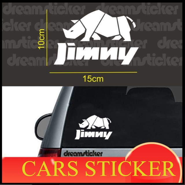 Sticker Stiker Mobil Jimny Badak Jeep