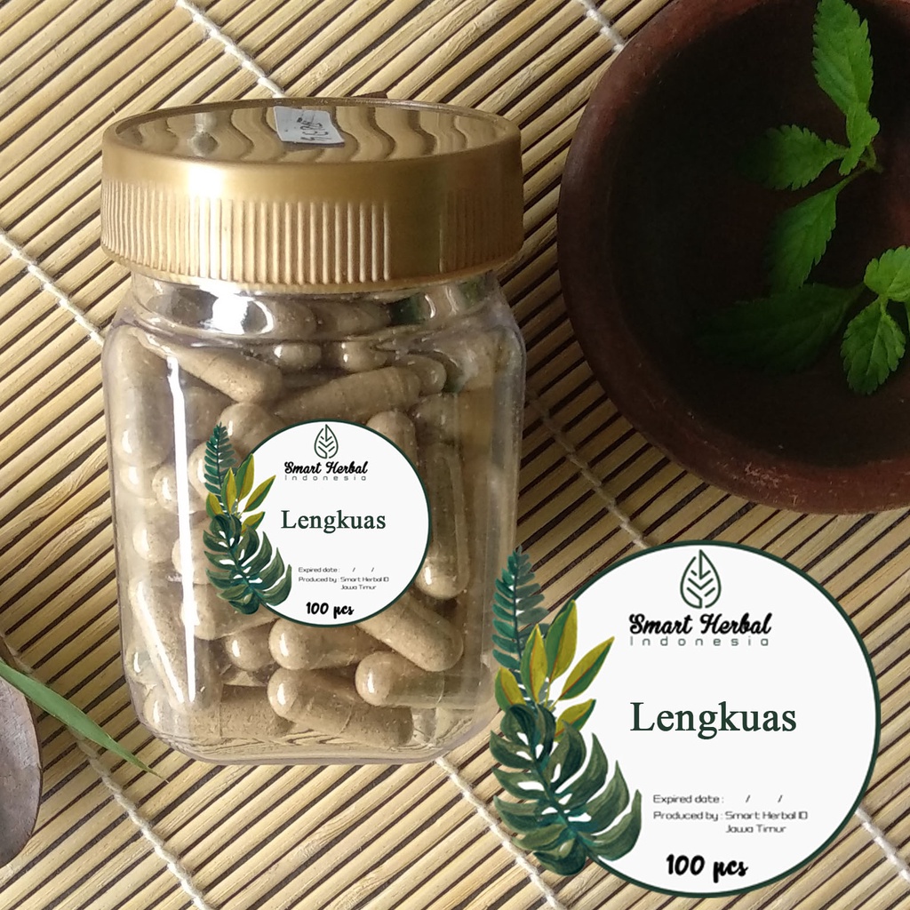 

KAPSUL LENGKUAS ISI 100 PCS ORGANIK