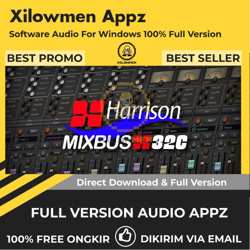 [Full Version] Harrison Mixbus 32C Pro Lifetime Audio Software WIN OS