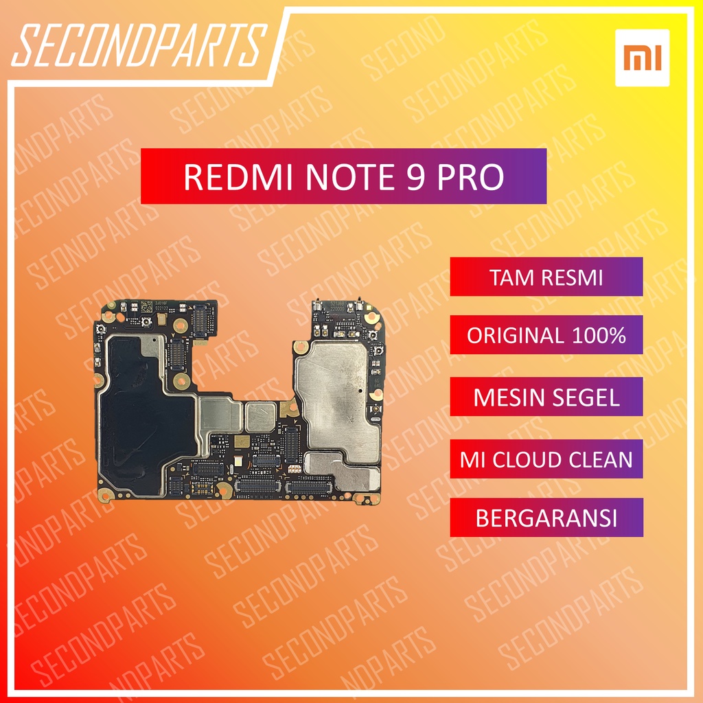 MESIN NORMAL XIAOMI REDMI NOTE 9 PRO SEGEL ORIGINAL