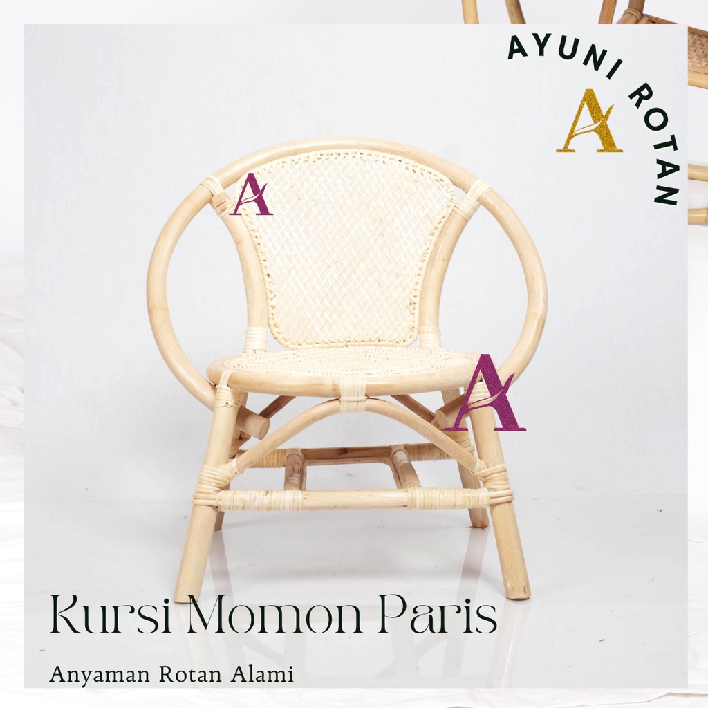 KURSI TERAS MOMON ROTAN / KURSI ROTAN TERAS / KURSI TAMU ROTAN