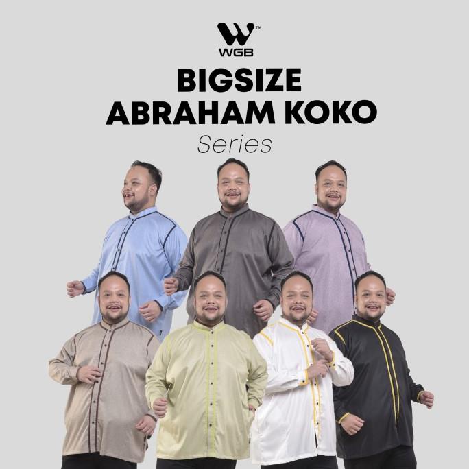 Abraham Kemeja Koko Muslim Pria Jumbo Big Size XXL XXXL WGB
