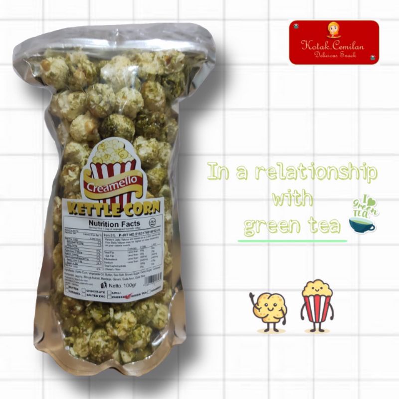 

Popcorn Rasa Greentea