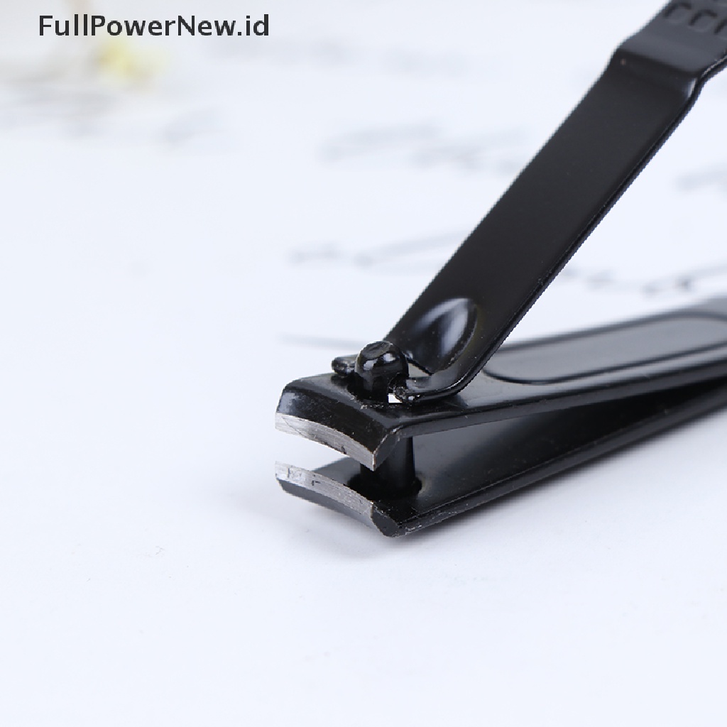 Power Profesional Hitam Stainless Steel TOE Nail Cutter Nails Trimmer Clipper Mesin ID